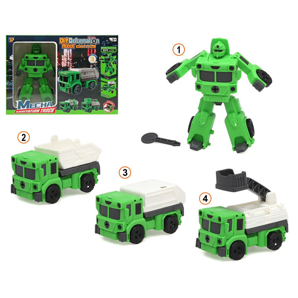 Läs mer om Transformers Grön
