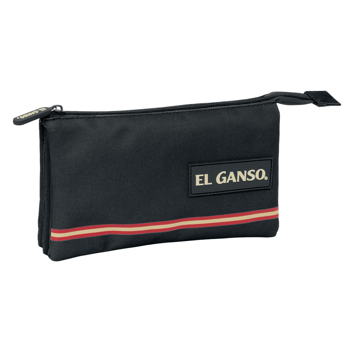 Läs mer om Tredubbel Carry-all El Ganso Svart 22 x 12 x 3 cm