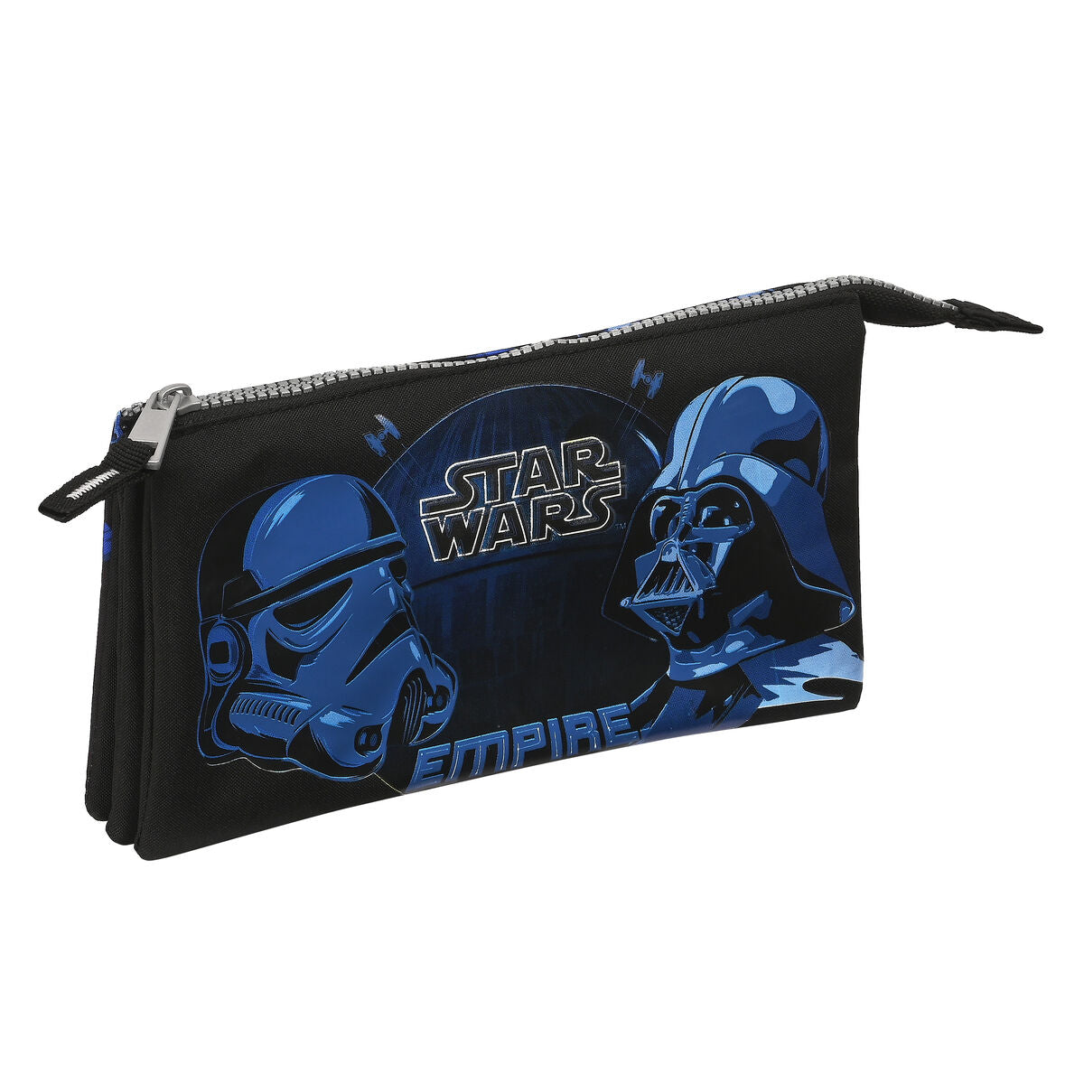 Läs mer om Tredubbel Carry-all Star Wars Digital escape Svart 22 x 12 x 3 cm