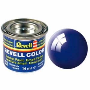 Läs mer om Ultramarinblå blank Revell 51 färg, farve, väri