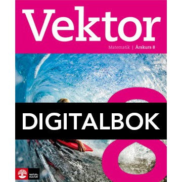 Läs mer om Vektor åk 8 Elevbok Digitalbok