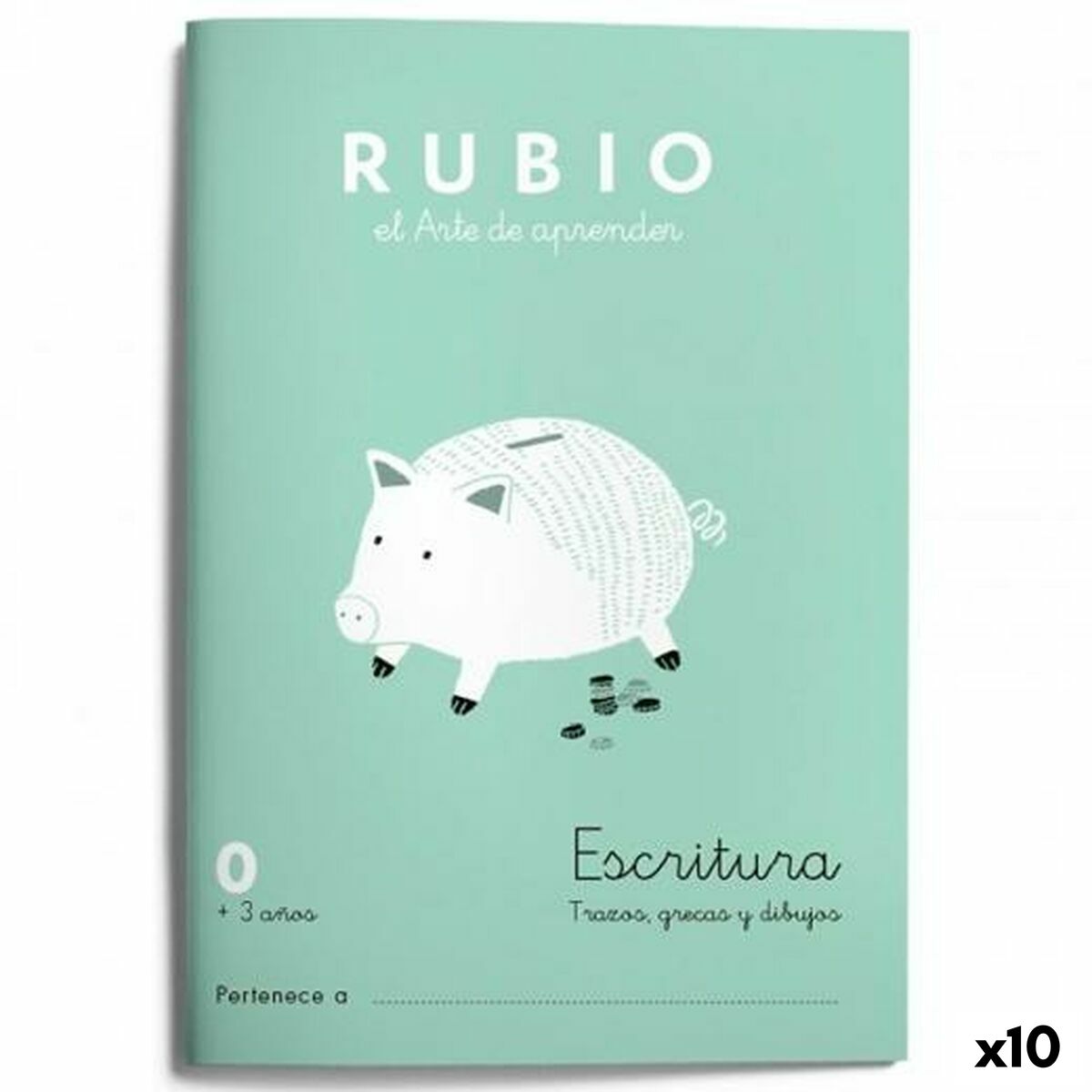 Läs mer om Writing and calligraphy notebook Rubio Nº0 A5 spanska 20 Blad