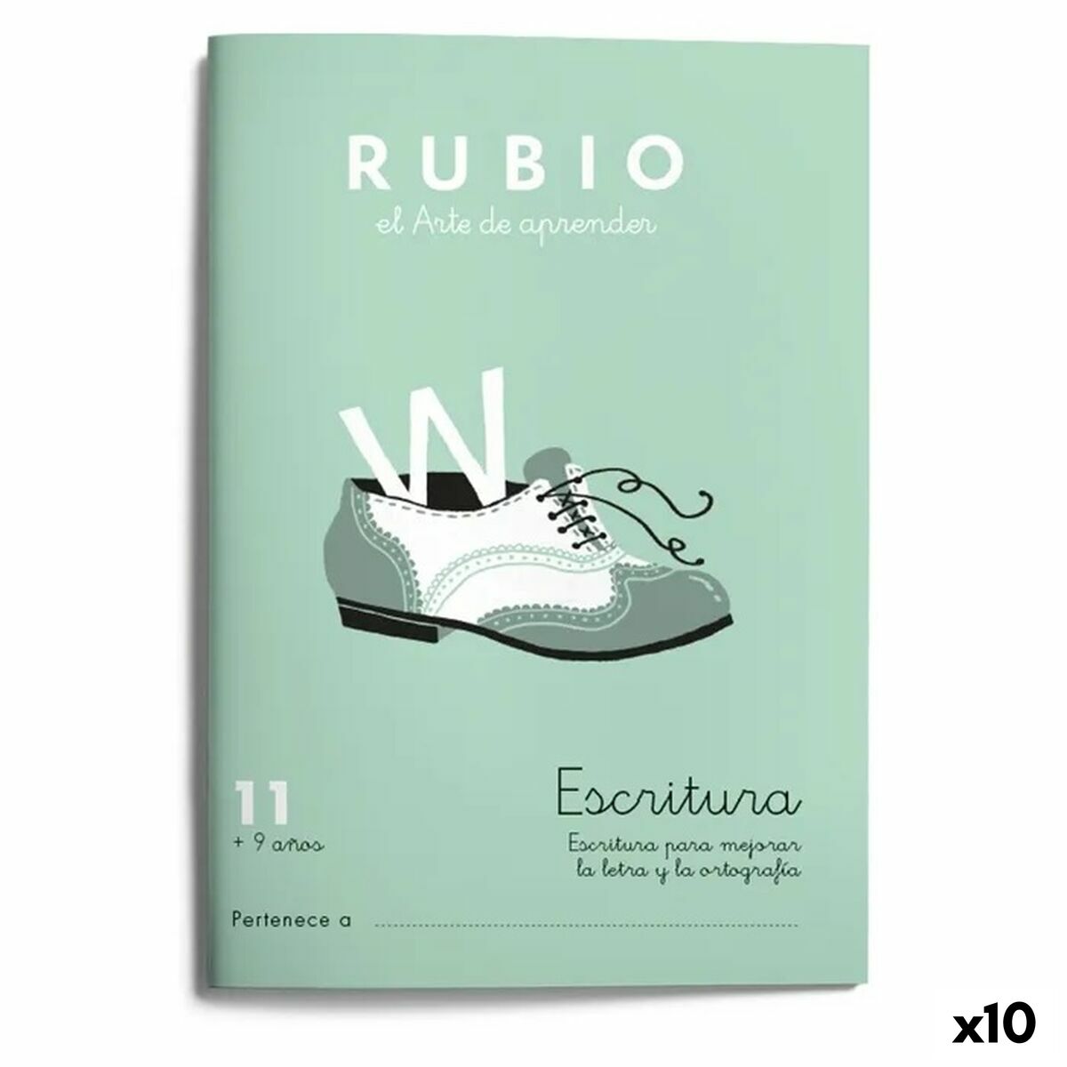 Läs mer om Writing and calligraphy notebook Rubio Nº11 A5 spanska 20 Blad