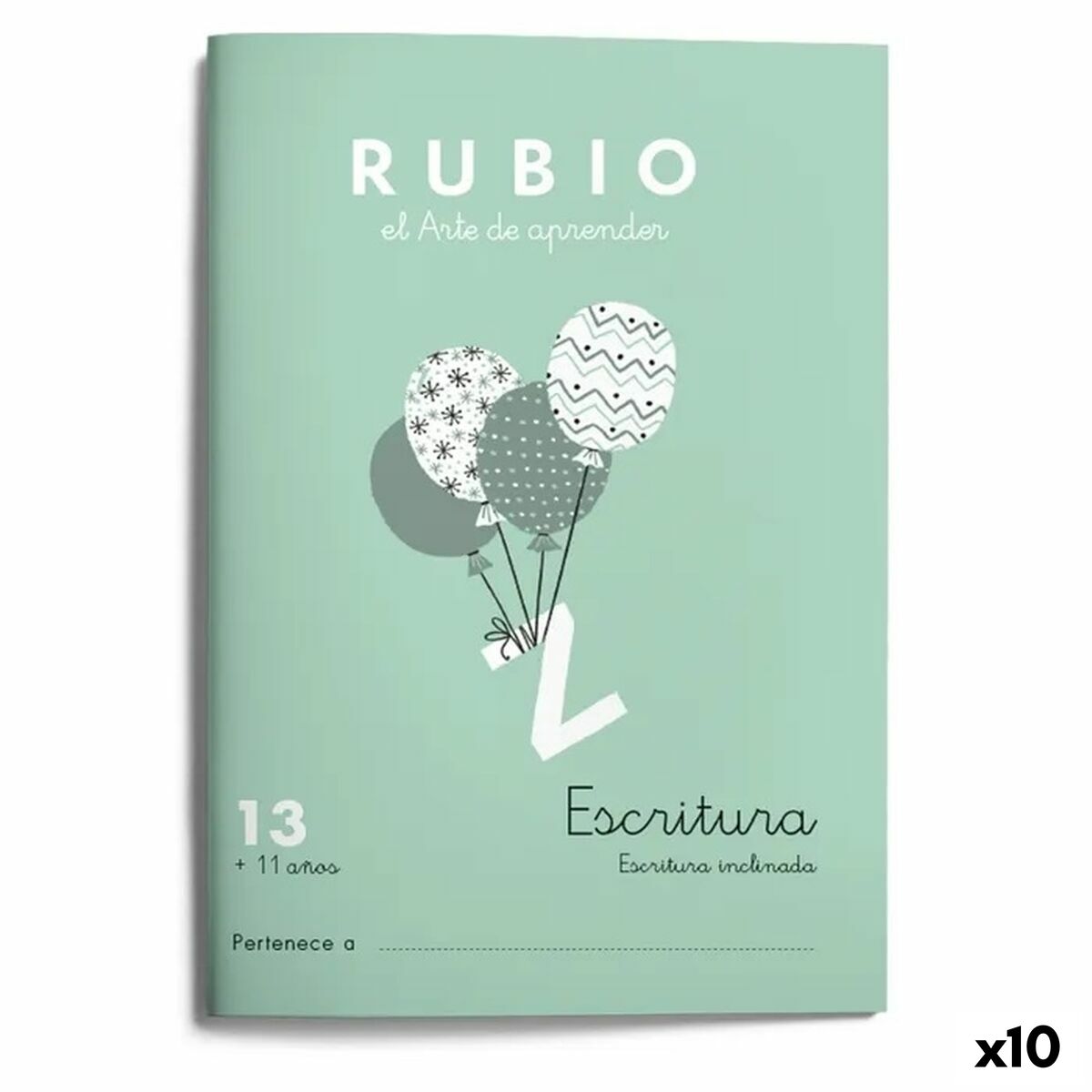 Writing and calligraphy notebook Rubio Nº13 A5 spanska 20 Blad