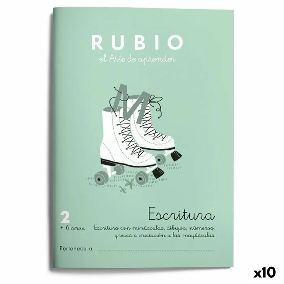 Writing and calligraphy notebook Rubio Nº2 A5 spanska 20 Blad