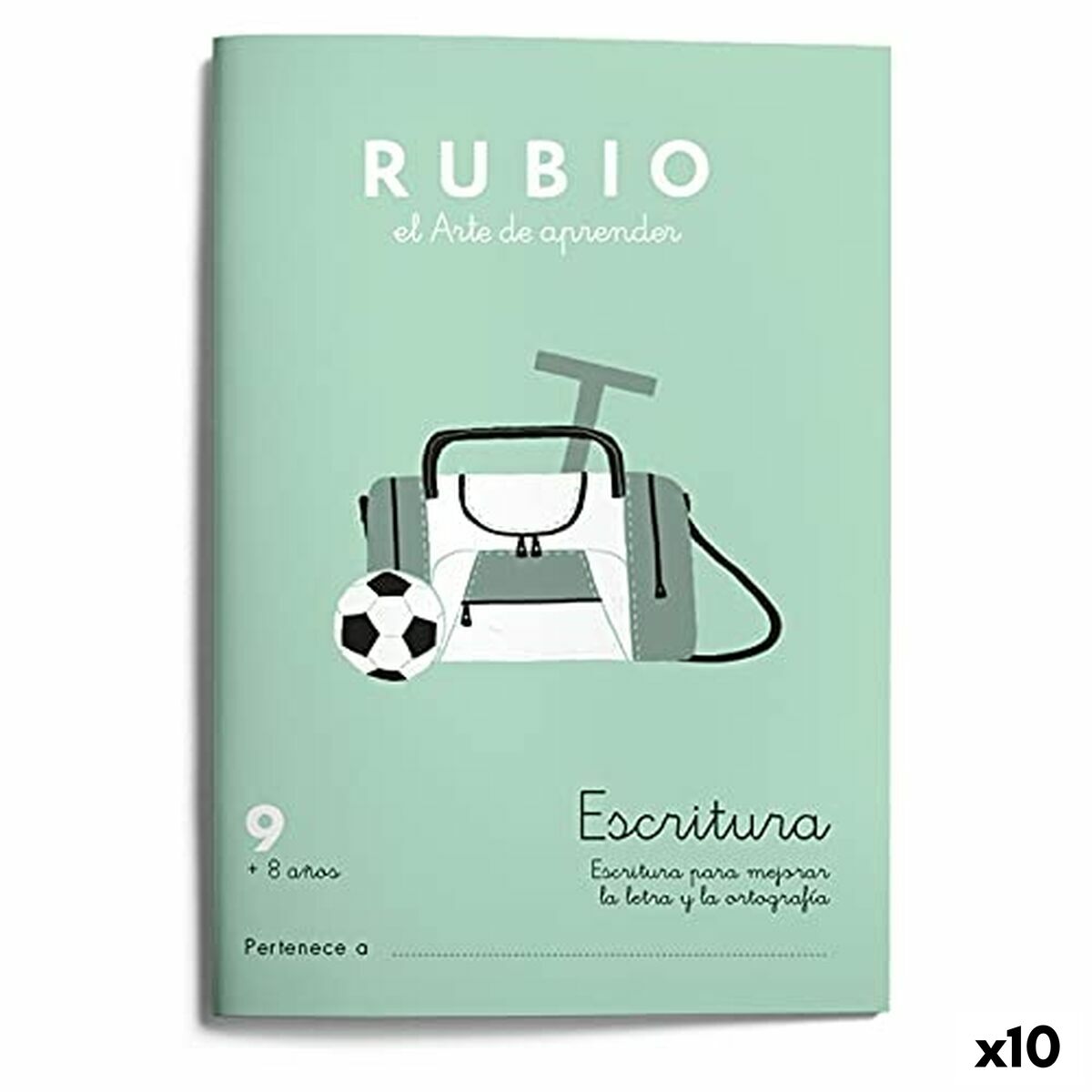 Writing and calligraphy notebook Rubio Nº9 A5 spanska 20 Blad