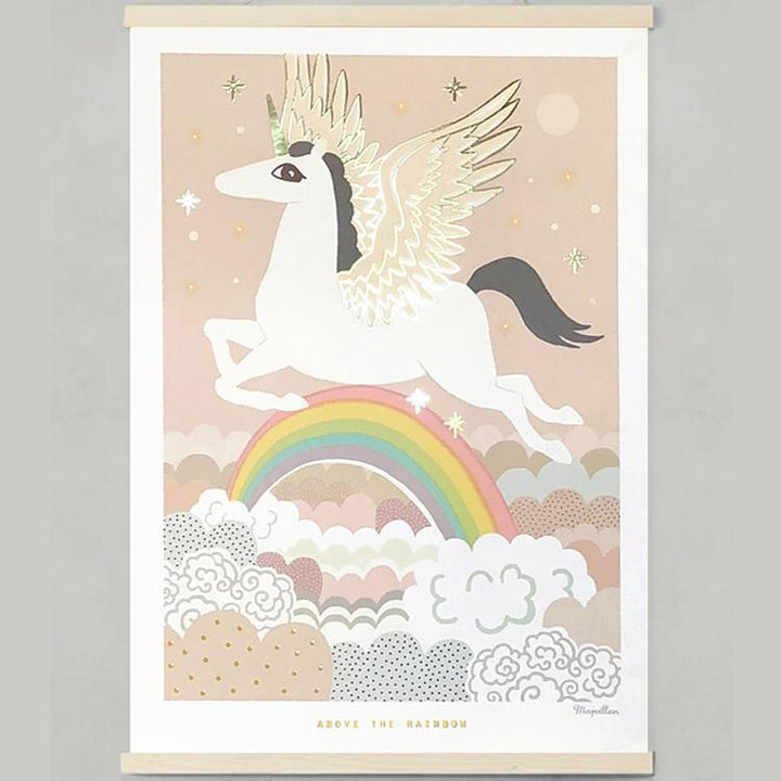 ABOVE THE RAINBOW poster – 50×70 cm