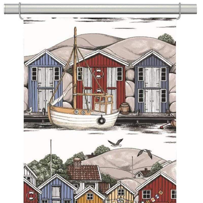 Läs mer om Bryggviken Panelgardiner 2-pack