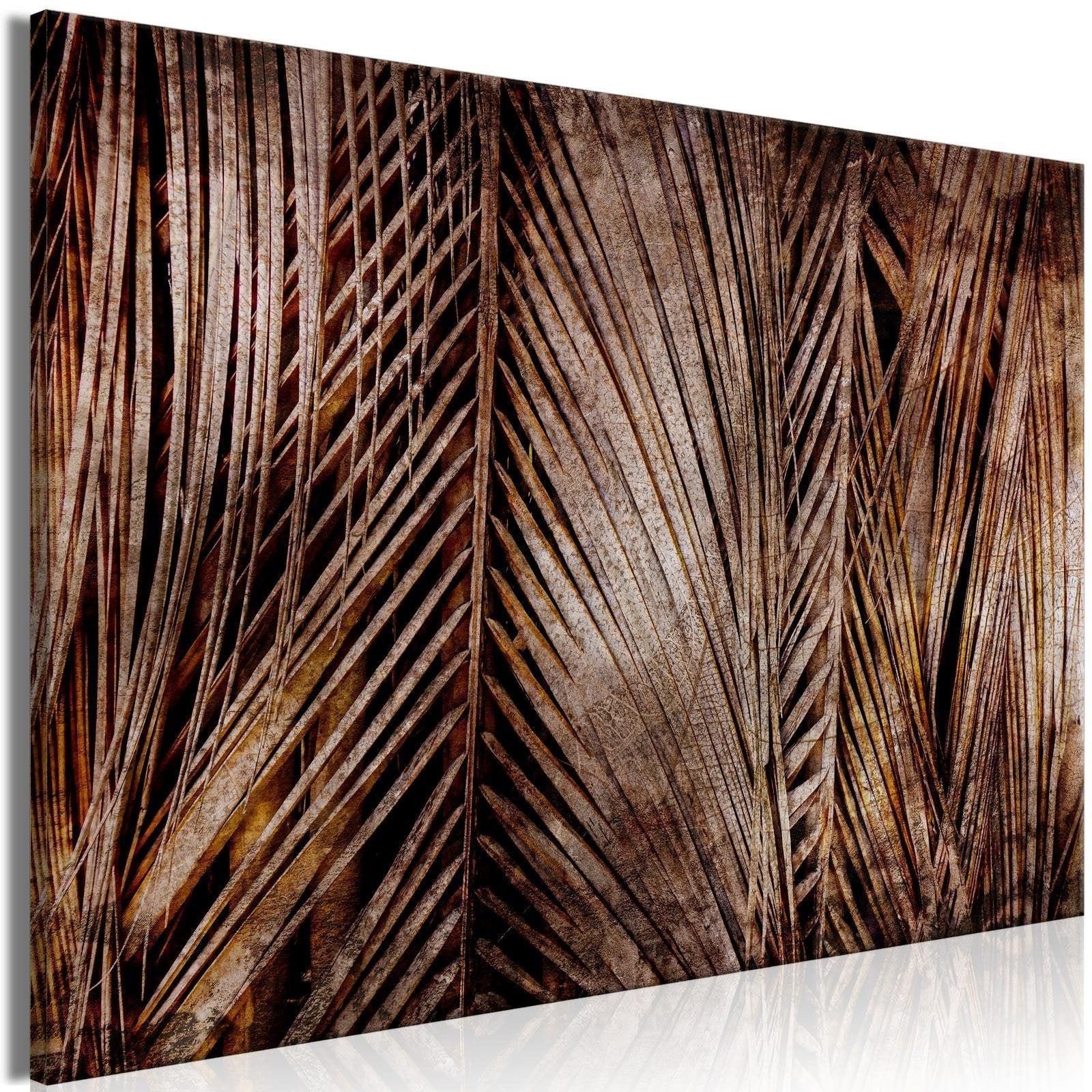 Canvas Tavla - Dark Palms Wide - 90x60