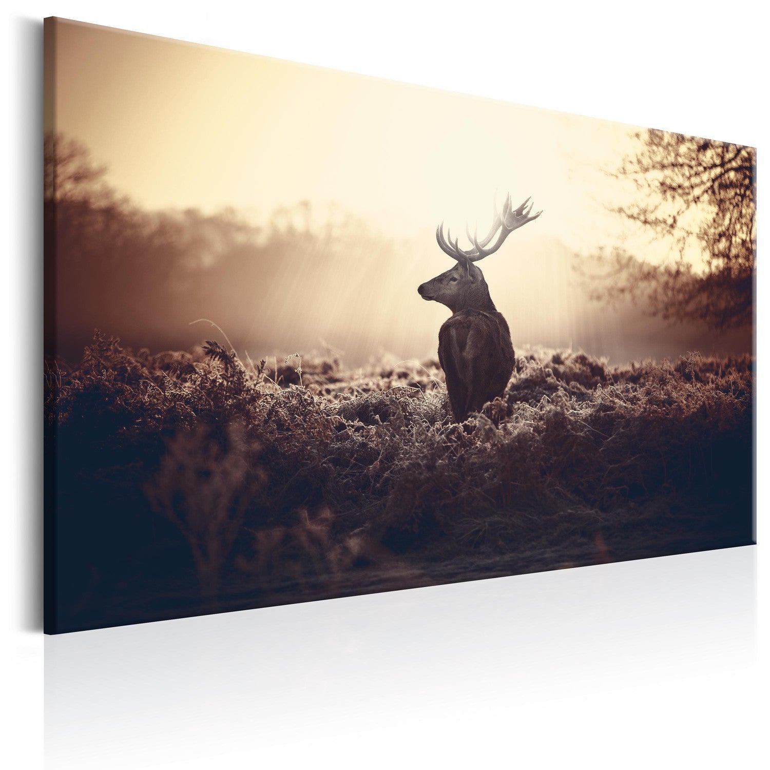 Canvas Tavla - Lurking Deer - 90x60