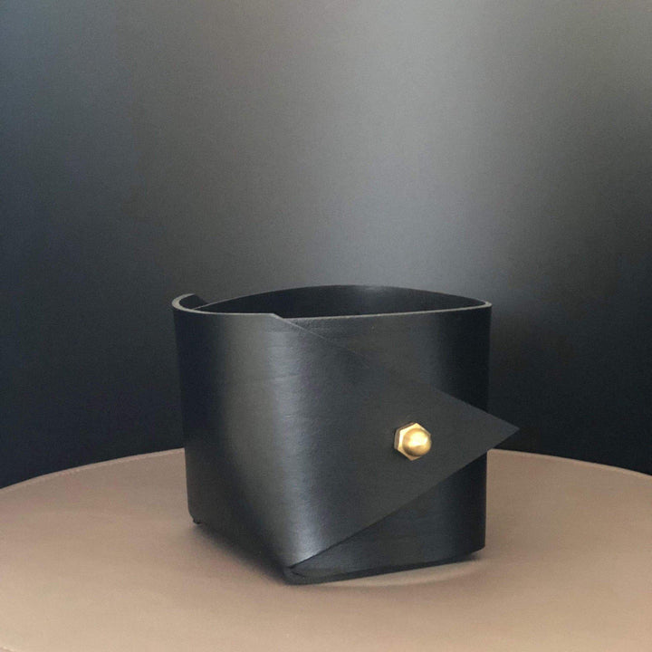 Coco Mini Box – Förvaringslåda i läder – Med silverdetaljer