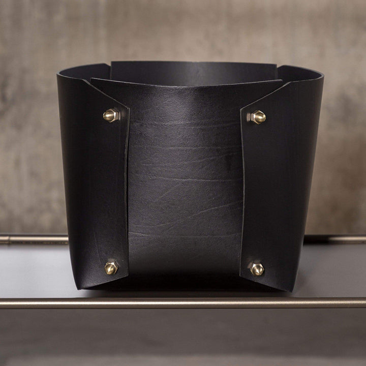 Coco XL Box – Förvaringslåda i läder – Med mässingsdetaljer