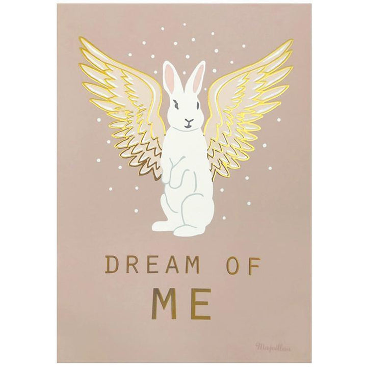 DREAM OF ME GULD poster – A4