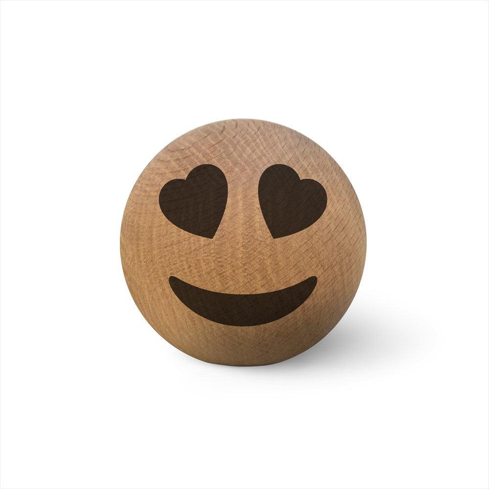 Läs mer om Emojiboll - Heart Eyes