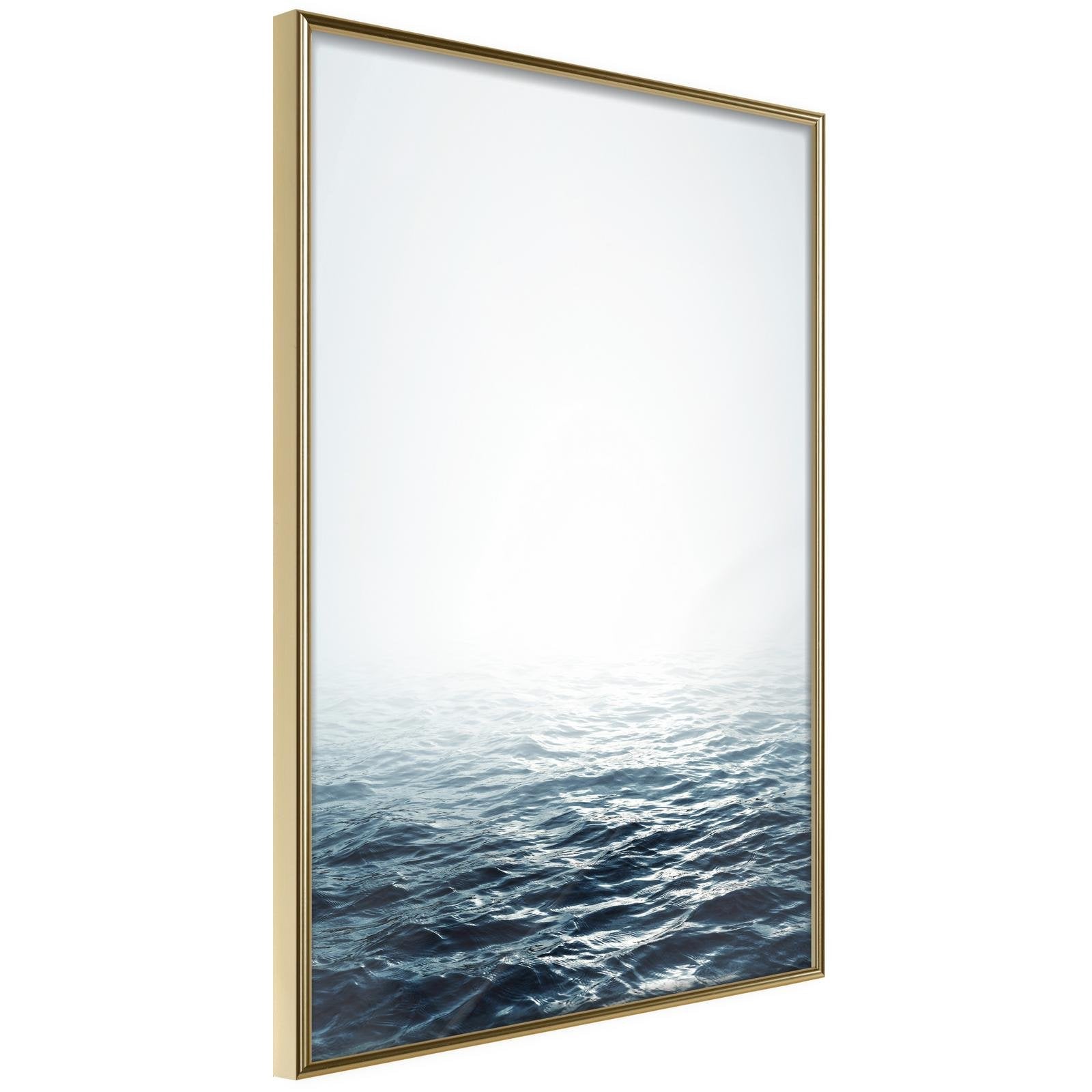 Inramad Poster / Tavla - Endless Sea - 20x30 Guldram