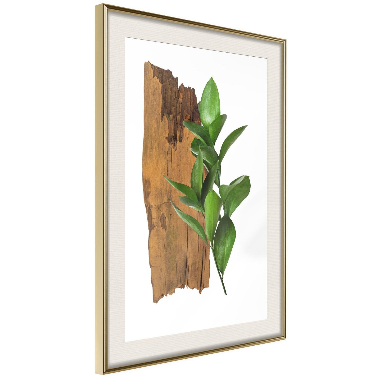 Inramad Poster / Tavla - Forest Bouquet - 20x30 Svart ram