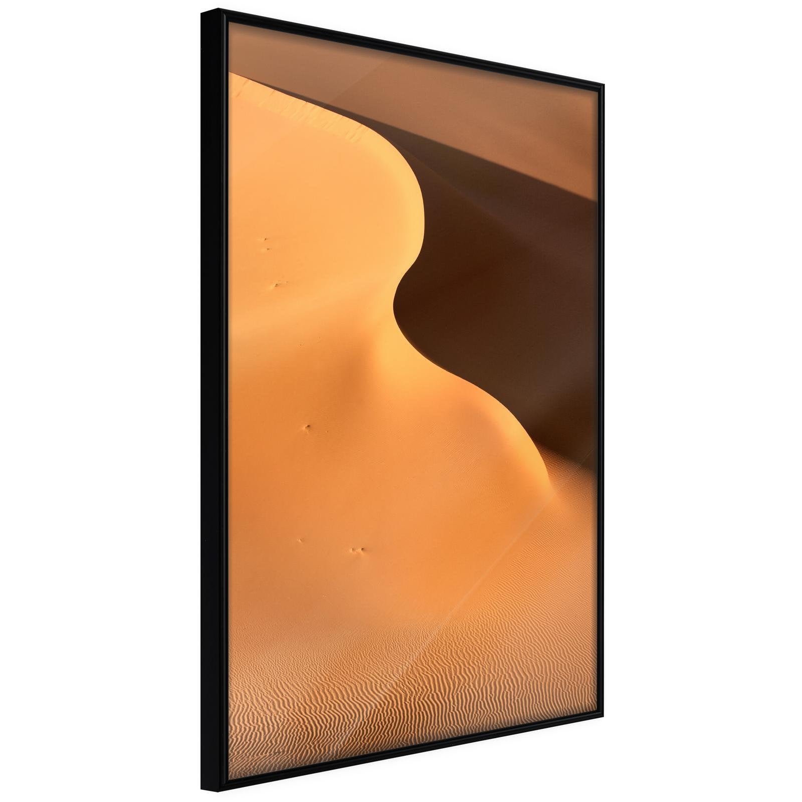 Inramad Poster / Tavla - Ridge of Dune - 20x30 Svart ram