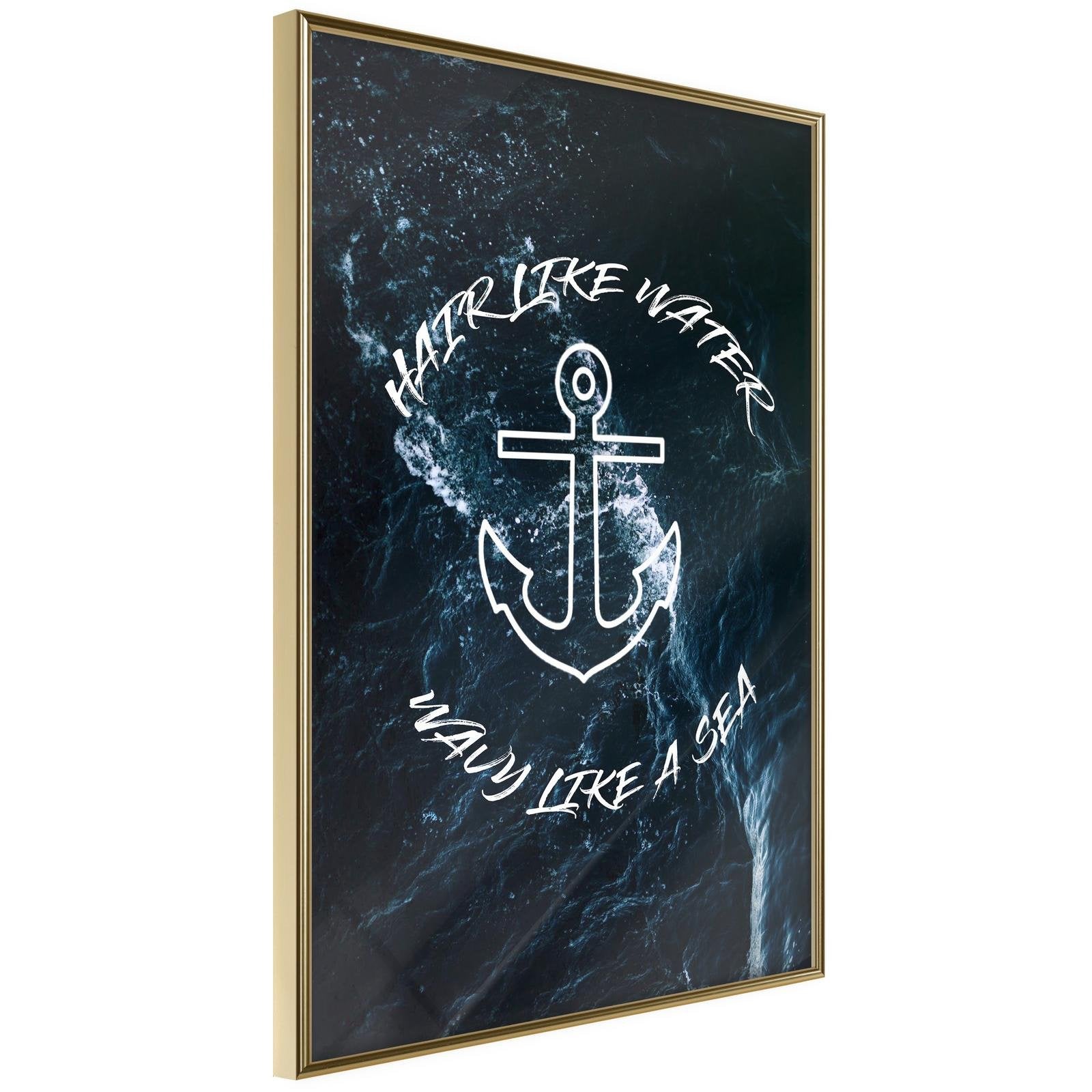 Inramad Poster / Tavla - Sailors