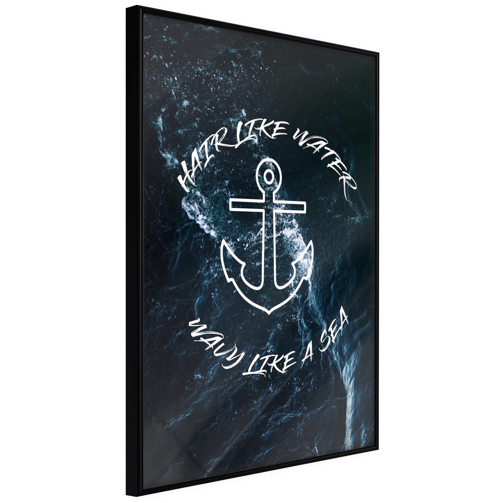 Läs mer om Inramad Poster / Tavla - Sailors Loved One - 20x30 Svart ram
