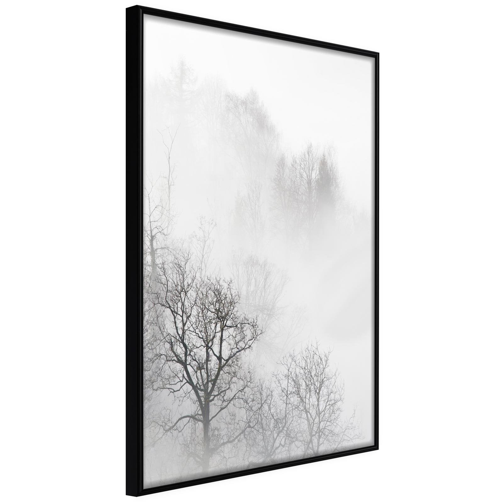 Inramad Poster / Tavla - Zero Visibility - 40x60 Svart ram