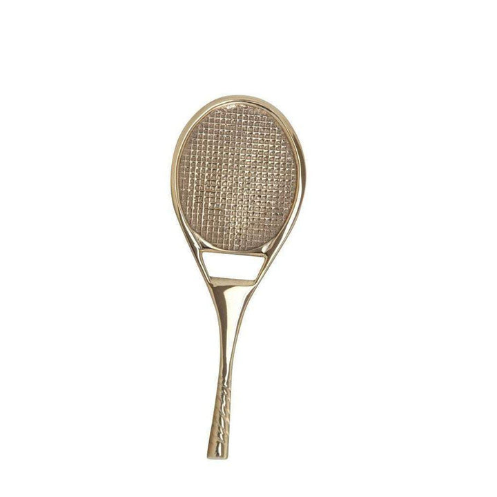 Kapsylöppnare i mässing – Tennisracket