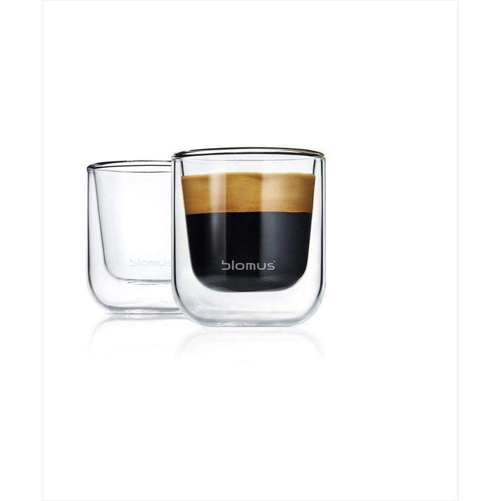 NERO Set 2 st Espressoglas