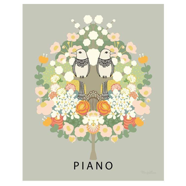 Läs mer om PIANO Poster 40x50 cm