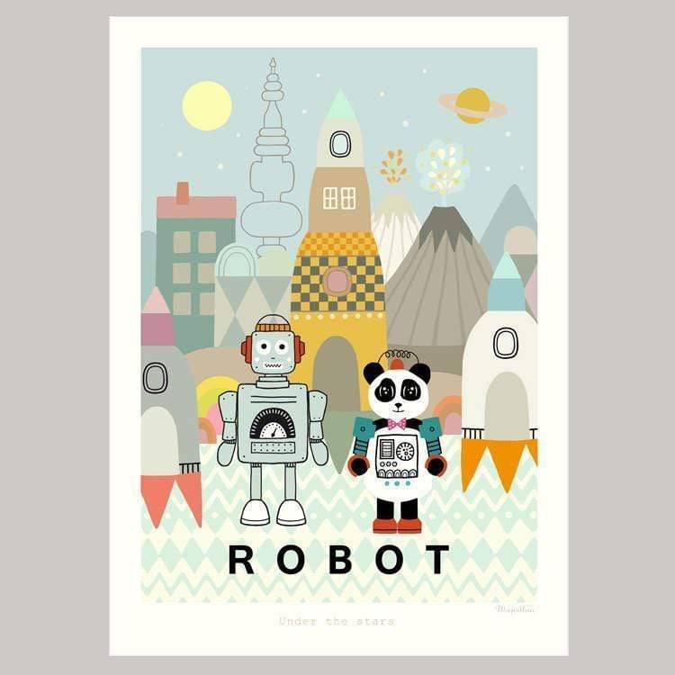 ROBOT poster - 50x70 cm