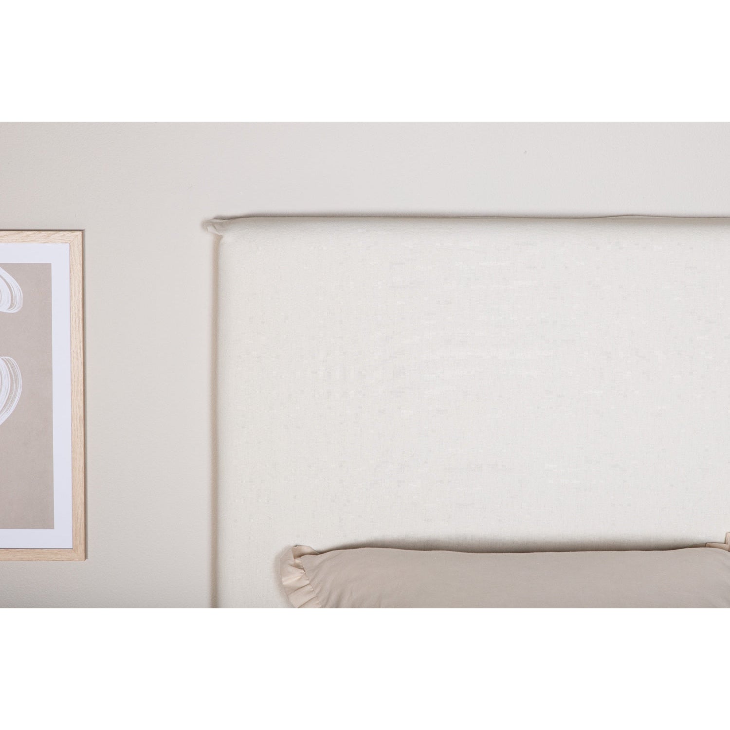 SAGA Sänggavelöverdrag 180x140 cm - Offwhite