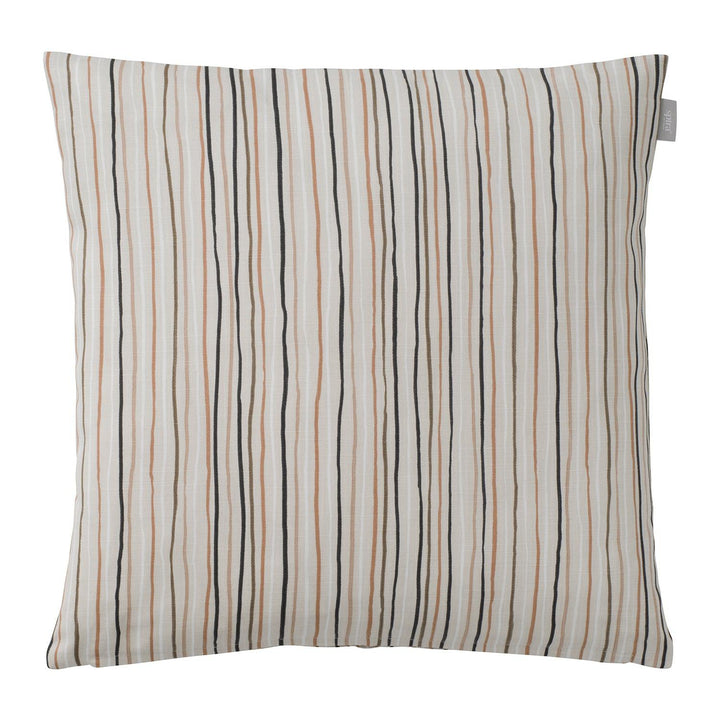 STRIPE Kuddfodral 50×50 cm – Multi natur Ingen vald