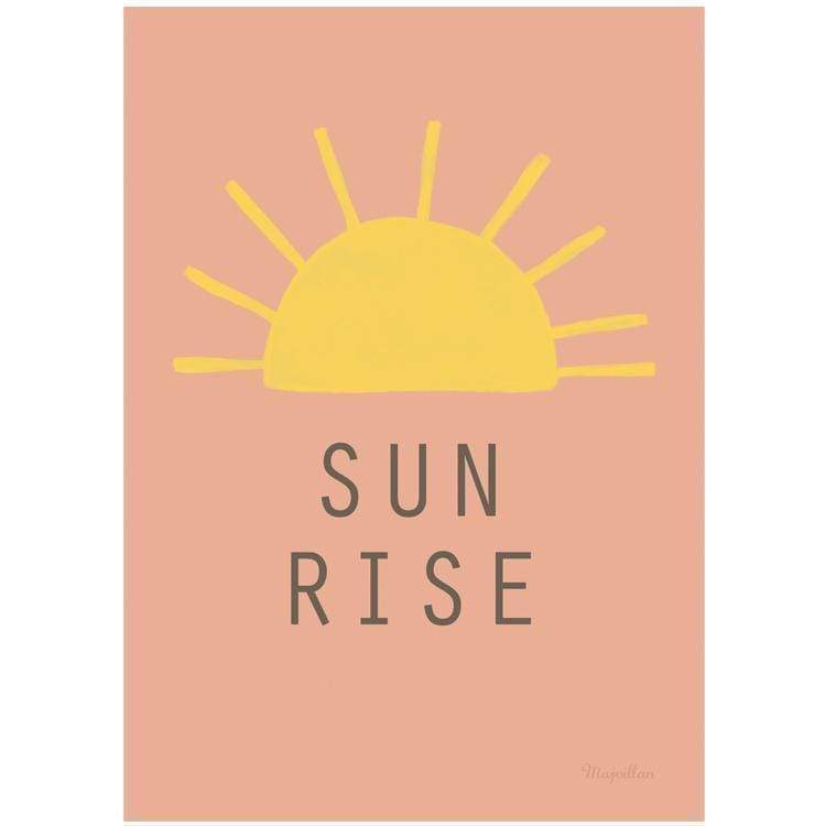 SUN RISE Poster A4