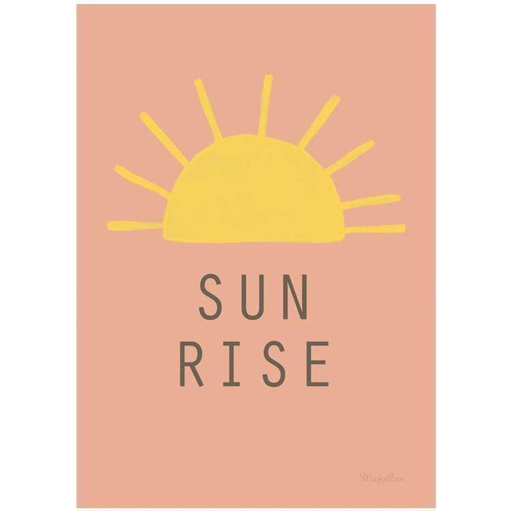 SUN RISE poster – A4