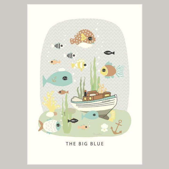 THE BIG BLUE poster – 50×70 cm