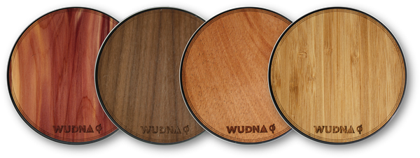 WUDN Wooden QI Wireless Fast Charger 9V 1A Wireless Charging Dock Pad Air Power Adapter Compatible with Qi standard: iPhone, Samsung Galaxy, Google Nexus, Motorola Droid, Nokia, HTC, Huawei, LG & More