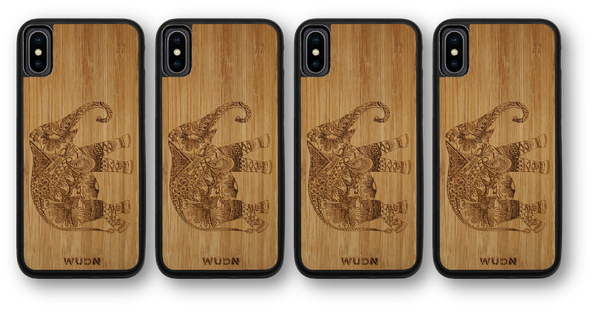 Wooden phone case, wood phone case, wooden iphone case, wood iphone case, wooden galaxy case, wood galaxy case, elephant phone case, elephant iphone case