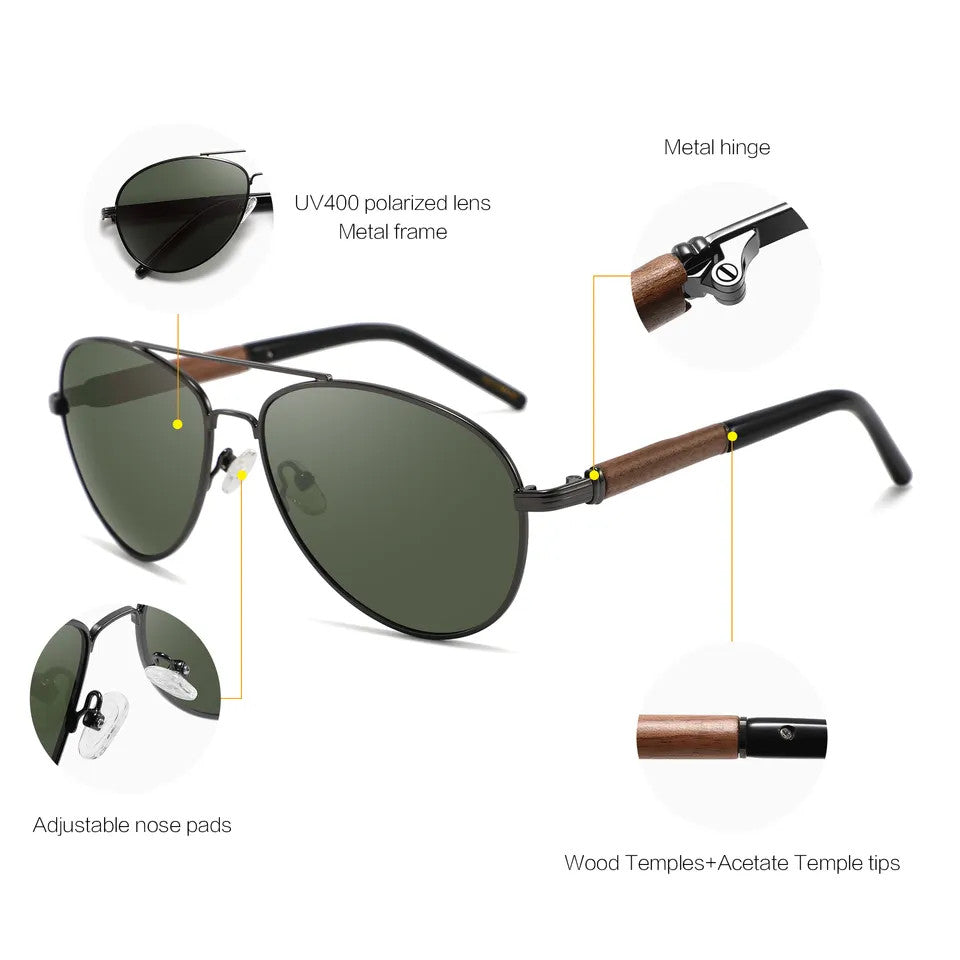 Bulk Wholesale Sunglasses with Custom Promotional Logo - Noya