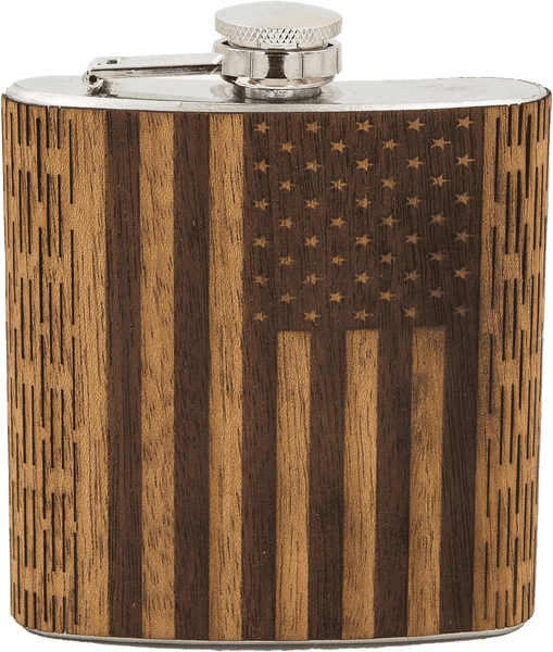 Wood Hip Flask