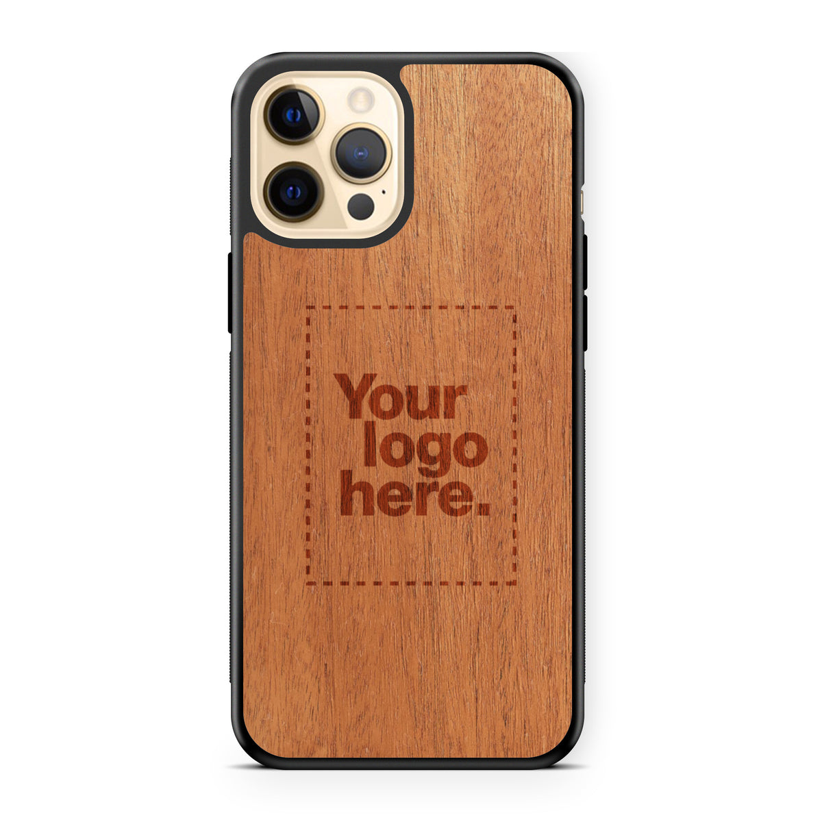 Custom carved burnt customized personalized laser engraved wooden Apple iPhone 12 Pro Max