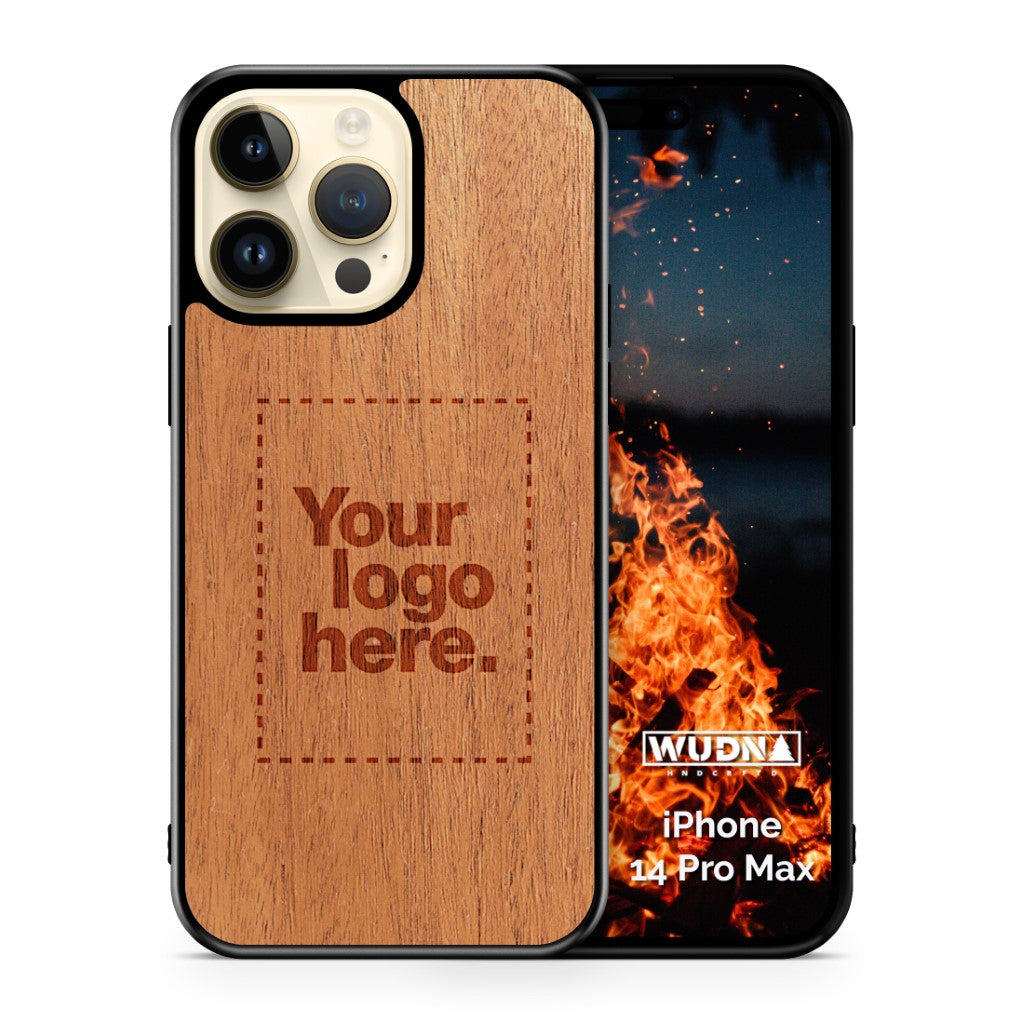 Custom carved burnt customized personalized laser engraved wooden Apple iPhone Pro Max