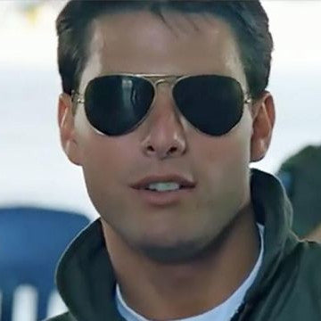 Tom Cruise in Ray-Ban Rb3025 Aviators