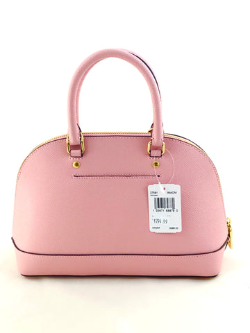 coach blossom pink satchel tote bag