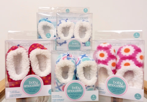 snoozies baby slippers