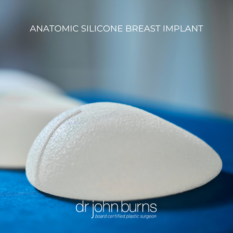 anatomic textured silicone gel breast implants