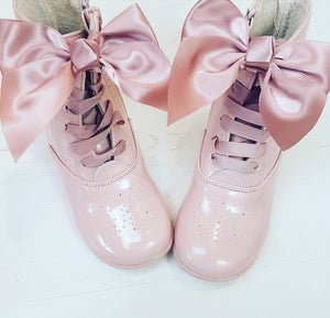 dusky pink girls shoes