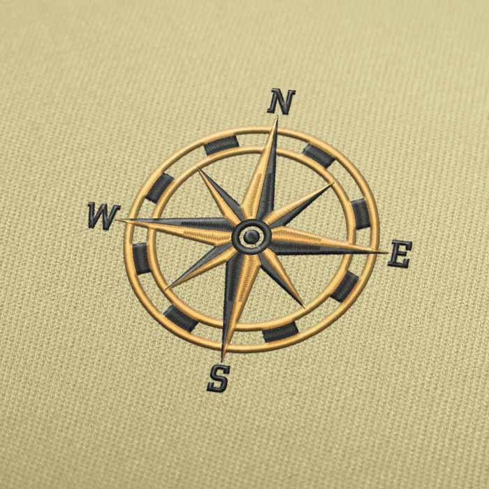 creative compass rose designs for students