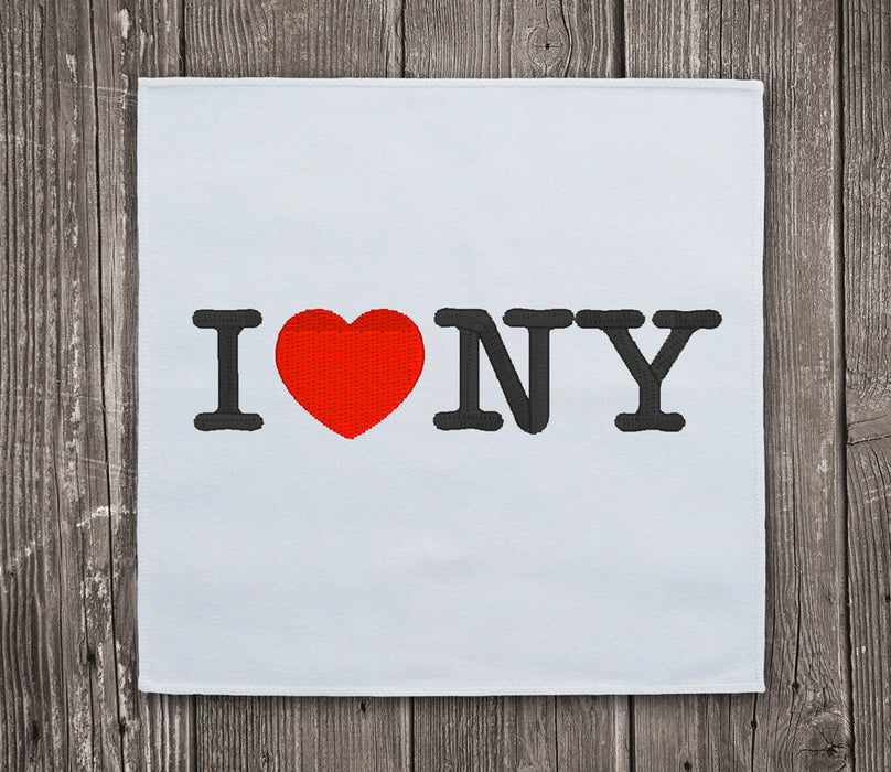 I Love New York I Ny Embroidery Design Embroiderydownload