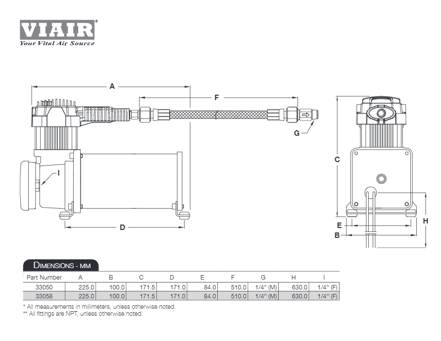 Viair 330c Ig Industrial 24 Volt Air Compressor