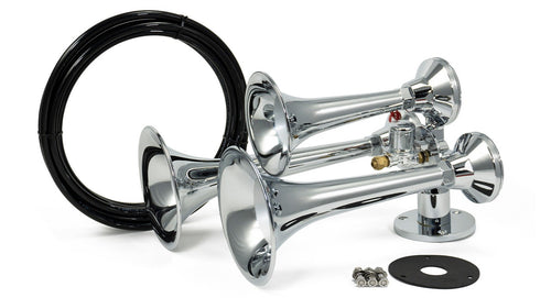 Outlaw XL Chrome Train Horn AH-C3M