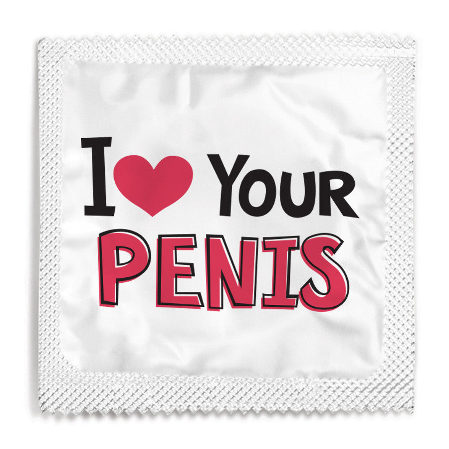 I Love Your Penis Condom 10 Condoms Funny Condoms 3617