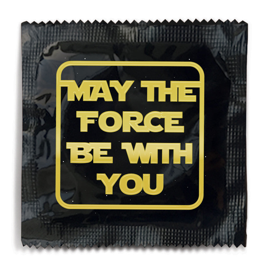 May The Force Be With You Condom 10 Condoms Funny Condoms